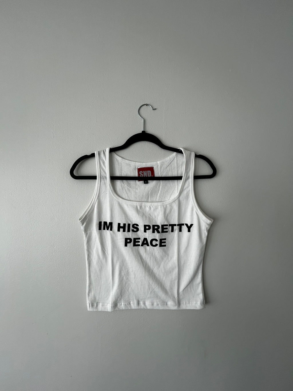 “IM HIS PRETTY PEACE” WMNS TANK
