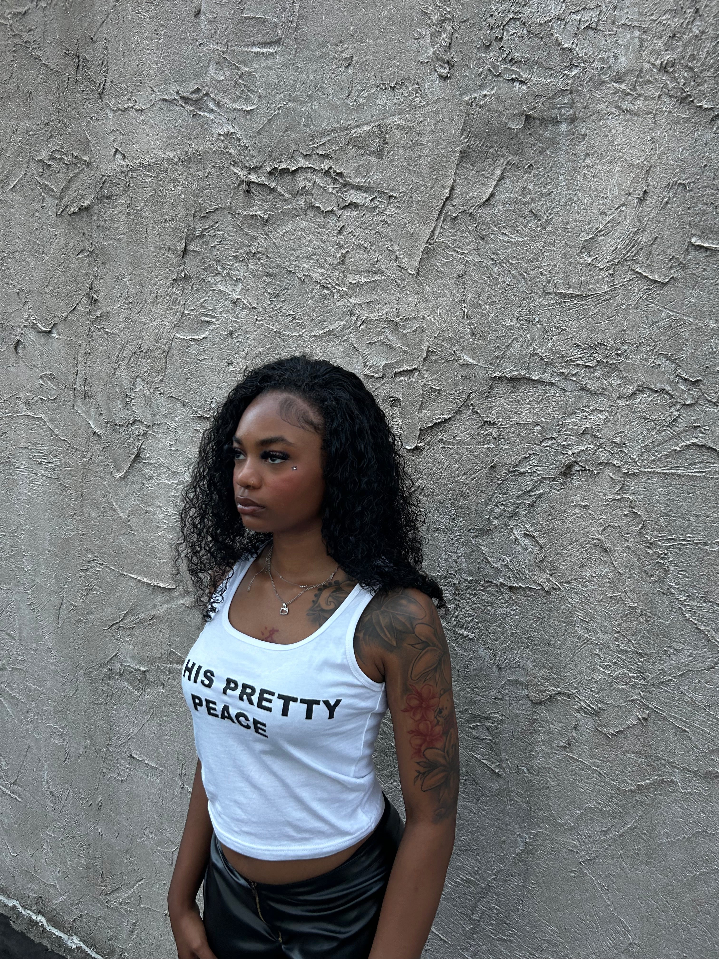 “IM HIS PRETTY PEACE” WMNS TANK