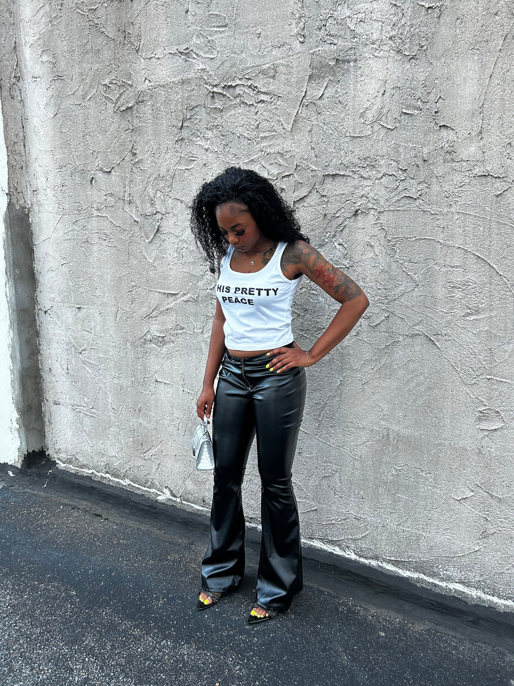 “IM HIS PRETTY PEACE” WMNS TANK